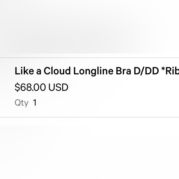 Lululemon Like a Cloud Ribbed Bra. - Picture 4 of 4